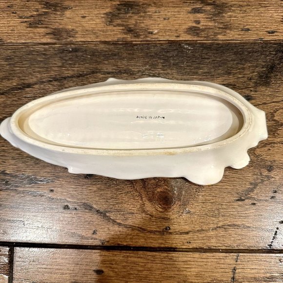 Rare Vintage 70's 80's Merry Mushroom by Sears Roebuck Corn on Cob Plate READ - Picture 3 of 6